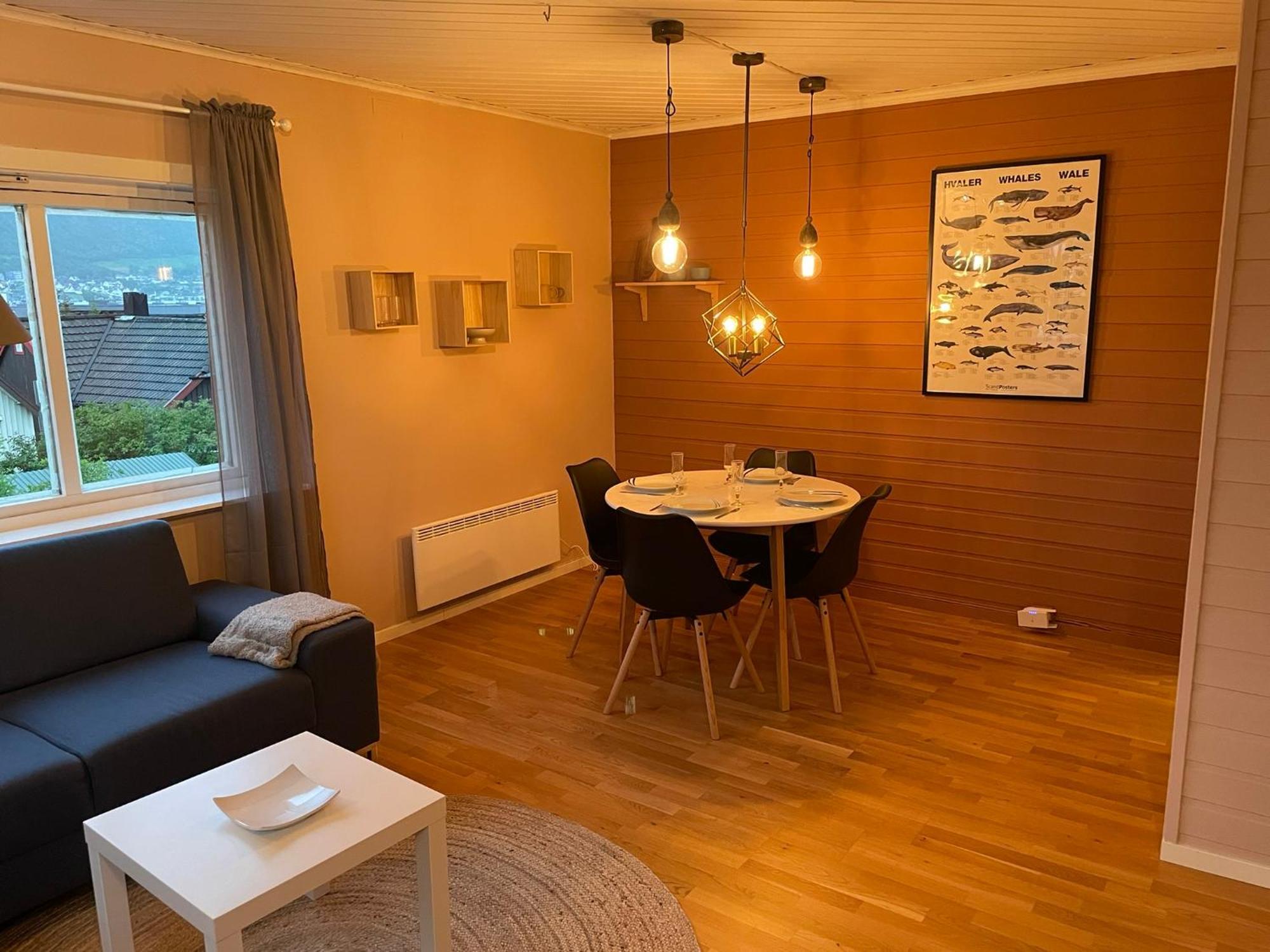 Centrally Located Apartment In Classic Townhouse Тромсе Екстер'єр фото